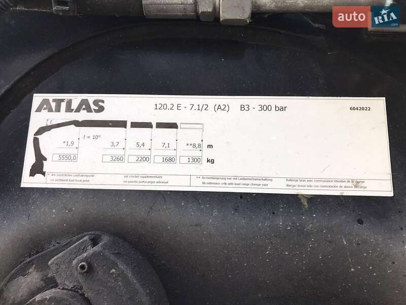 Кран-маніпулятор DAF CF 2012 в Рівному