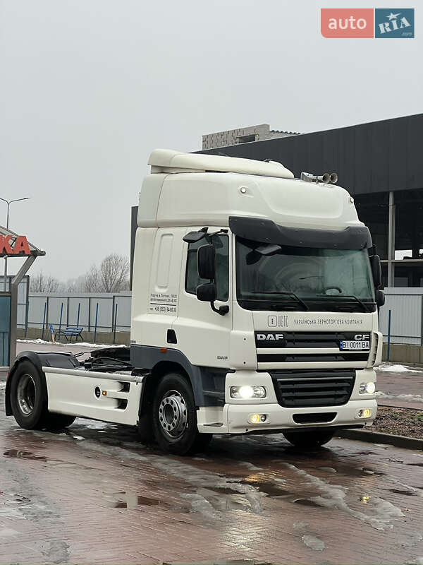 2011 DAF CF, VIN XLRTE85MC0E905995:plate — фото 1 (autoria)