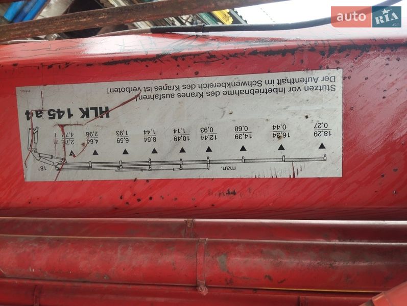 Кран-манипулятор DAF CF 2016 в Ровно