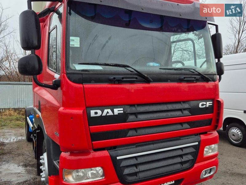 2008 DAF CF, VIN XLRTE85MC0E843605:plate — фото 1 (autoria)