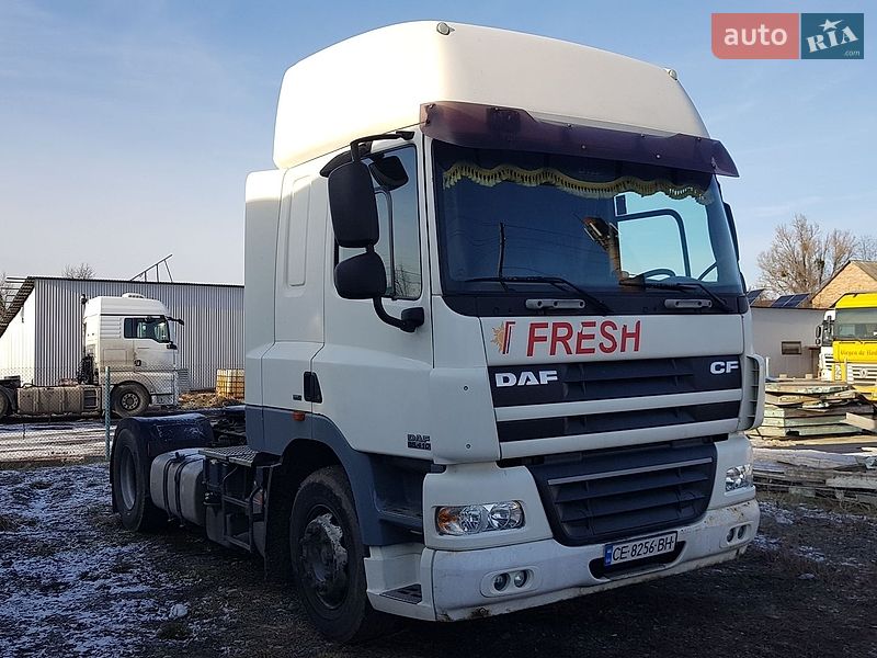 2008 DAF CF, VIN XLRTE85MC0E841815:plate — фото 1 (autoria)