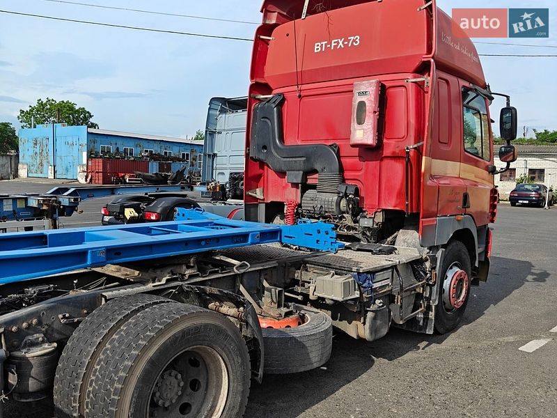 2007 DAF CF, VIN XLRTE85MC0E786433:plate — фото 1 (autoria)