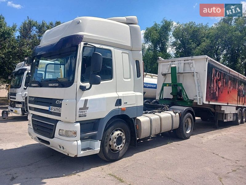 2008 DAF CF, VIN XLRTE85MC0E845728:plate — фото 1 (autoria)