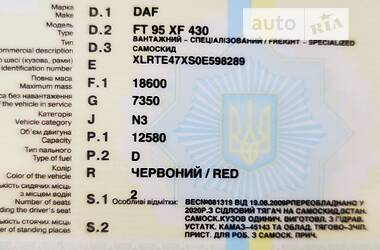 Самосвал DAF FT 95 2002 в Первомайске