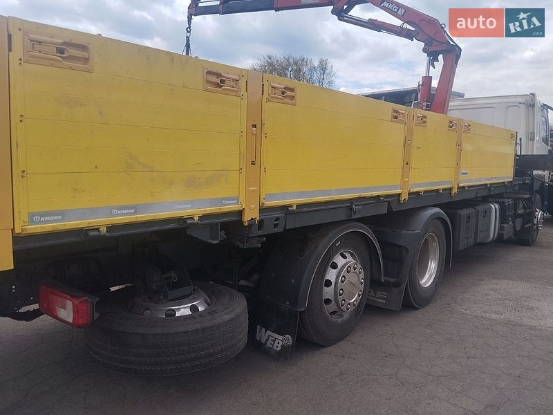 Контейнеровоз DAF FT 2012 в Судовій Вишні