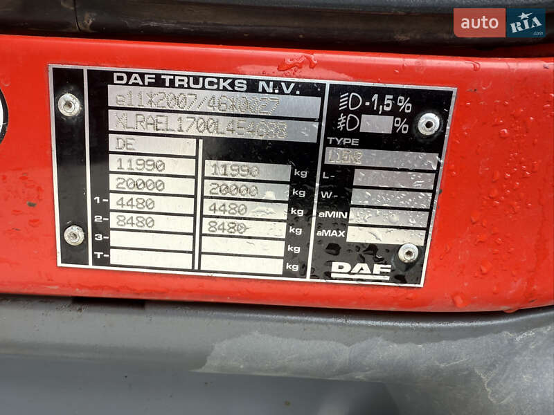 Грузовой фургон DAF LF 2016 в Нововолынске