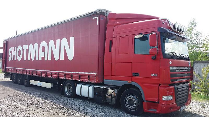 DAF XF 105 Мега + п/п KRONE