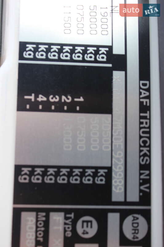 Тягач DAF XF 105 2011 в Хусте