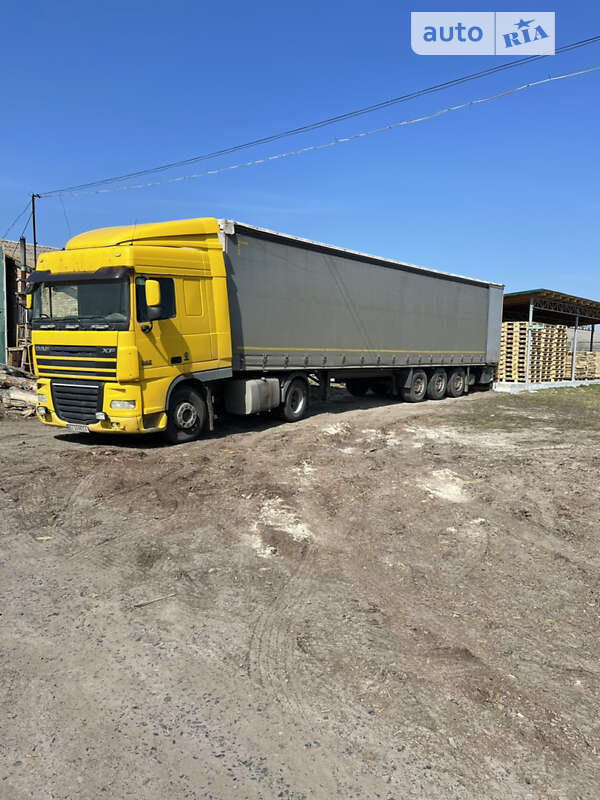 Тентованый DAF XF 105 2007 в Кременчуге