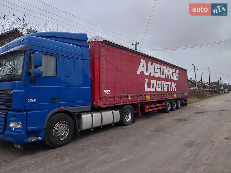 Тентований DAF XF 105 2010 в Рокитному