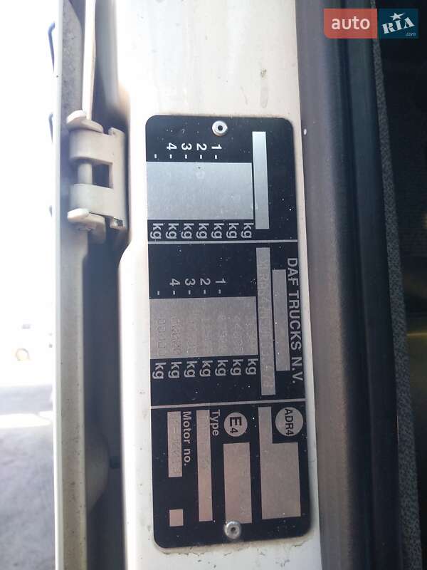 Контейнеровоз DAF XF 105 2008 в Днепре