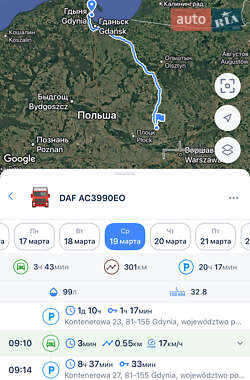 Тягач DAF XF 105 2010 в 