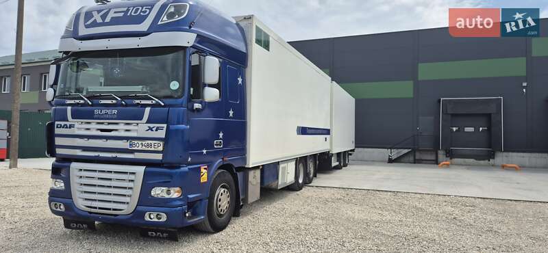 Рефрижератор DAF XF 105 2007 в Тернополі