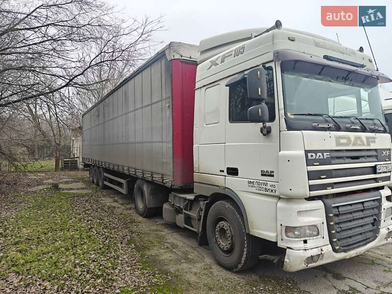 Тентованый DAF XF 105 2011 в Запорожье