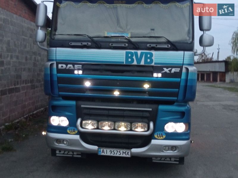 2007 DAF XF-105, VIN XLRTE47MS0E761582:plate — фото 1 (autoria)