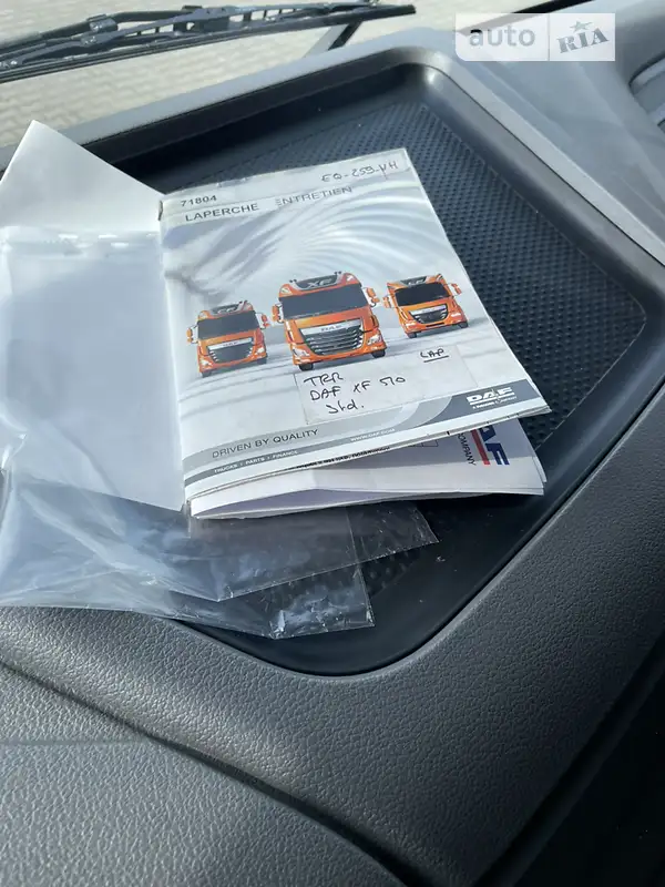 Тягач DAF XF 106 2017 в Луцьку документ 2 фото Тягач DAF XF 106 2017 в Луцьку документ