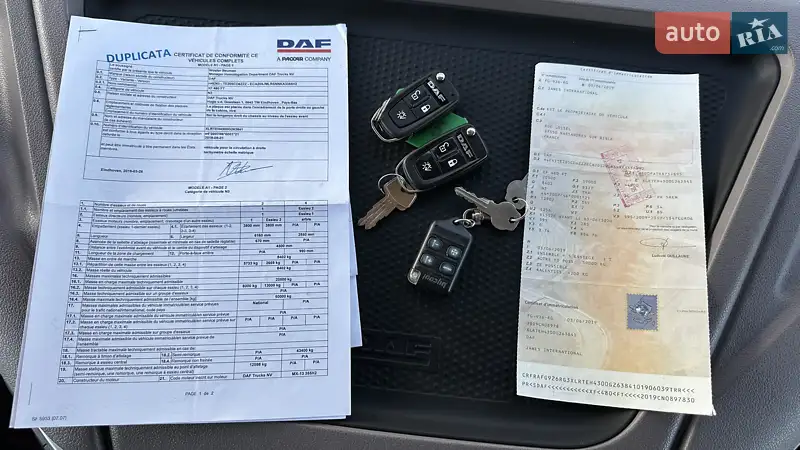 Тягач DAF XF 106 2019 в Вінниці документ