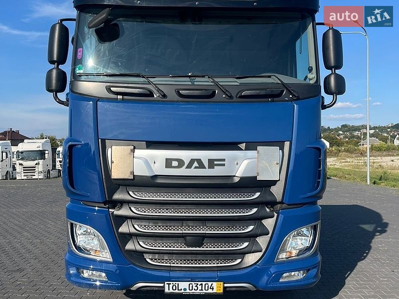 2021 DAF XF-480-FT, VIN XLRASH4300G362683:plate — zdjęcie 1 (autoria)