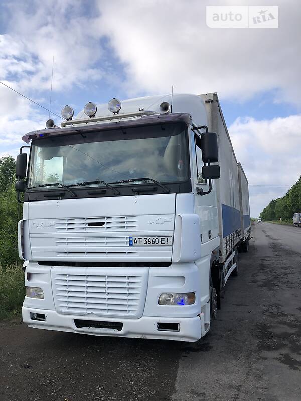 Тентованый DAF XF 95 2001 в Ивано-Франковске