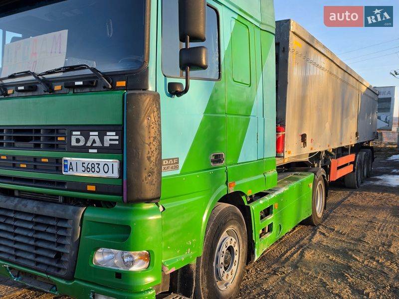 Тягач DAF XF 95 2002 в Збараже