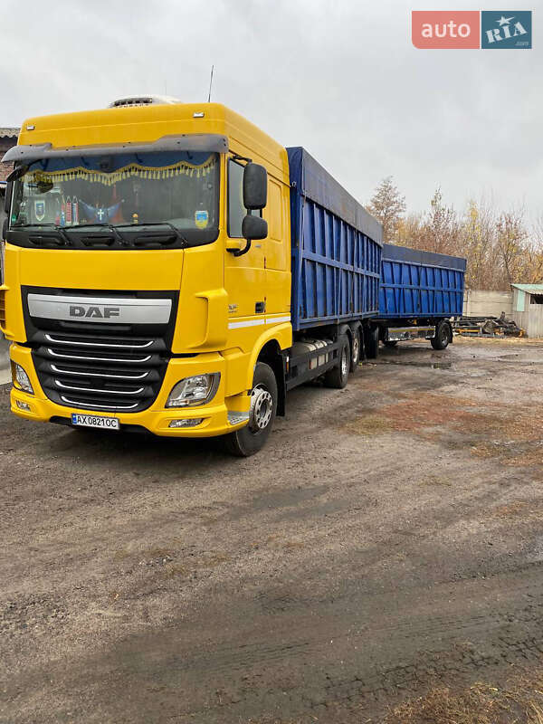 Контейнеровоз DAF XF 2015 в 