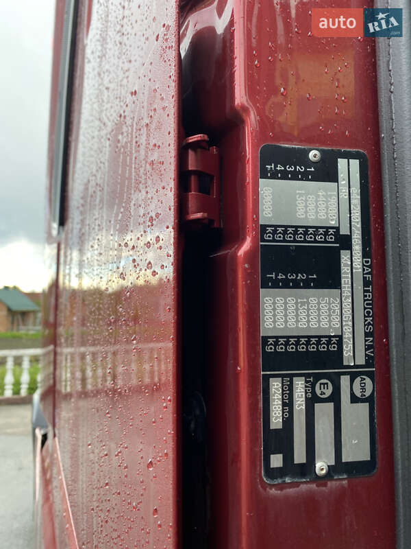 Тягач DAF XF 2016 в Бережанах