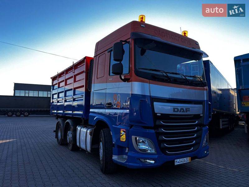 2015 DAF XF, VIN XLRTGH4100G084072:plate — фото 1 (autoria)