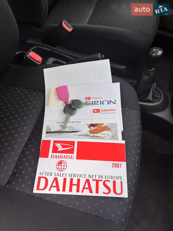 Хетчбек Daihatsu Sirion 2007 в Рівному документ