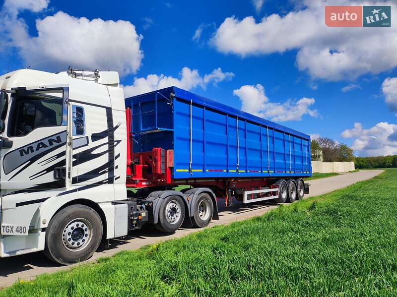 Самосвал полуприцеп Dennison 40 FT 2002 в Умани