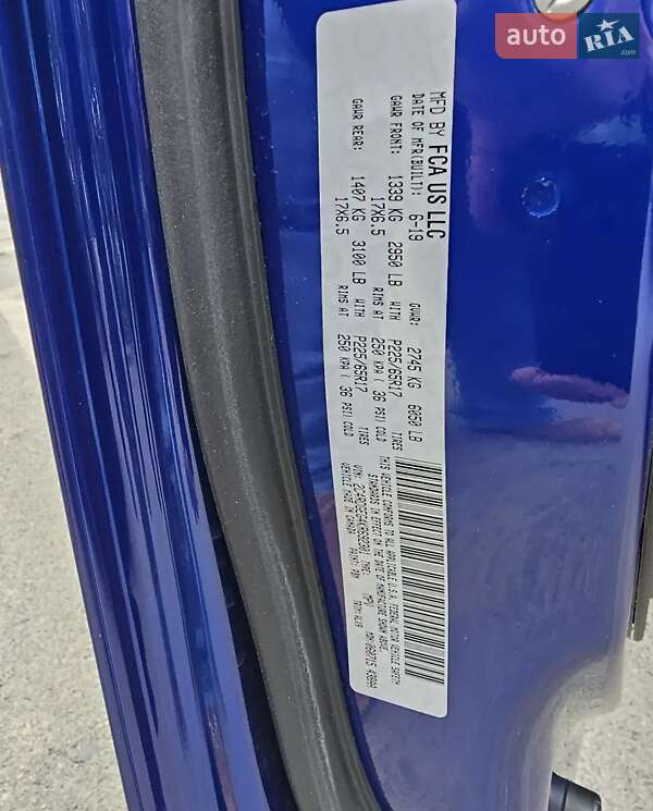 Мінівен Dodge Grand Caravan 2019 в Одесі