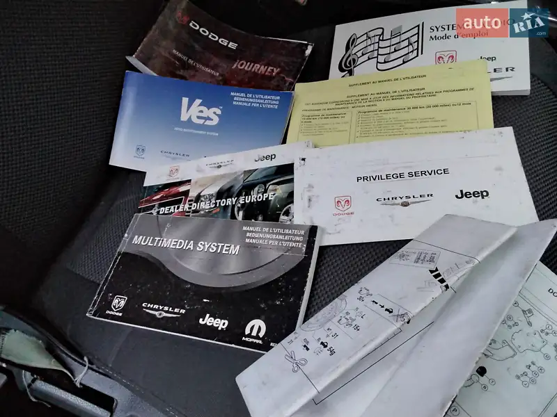 Позашляховик / Кросовер Dodge Journey 2009 в Виноградові документ