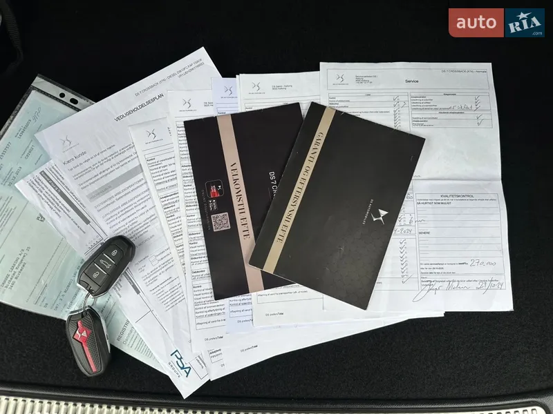 Внедорожник / Кроссовер DS 7 Crossback 2020 в Луцке документ