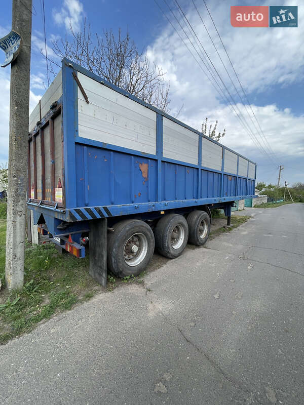 Бортовий напівпричіп ДСАН 27 1997 в Лисянці фото Бортовий напівпричіп ДСАН 27 1997 в Лисянці