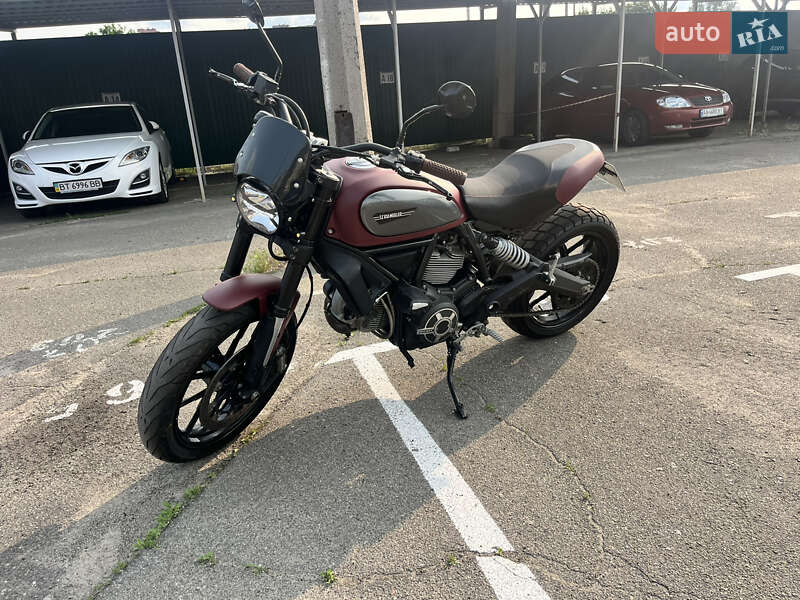 Кафе рейсер Ducati Scrambler 2018 в Киеве