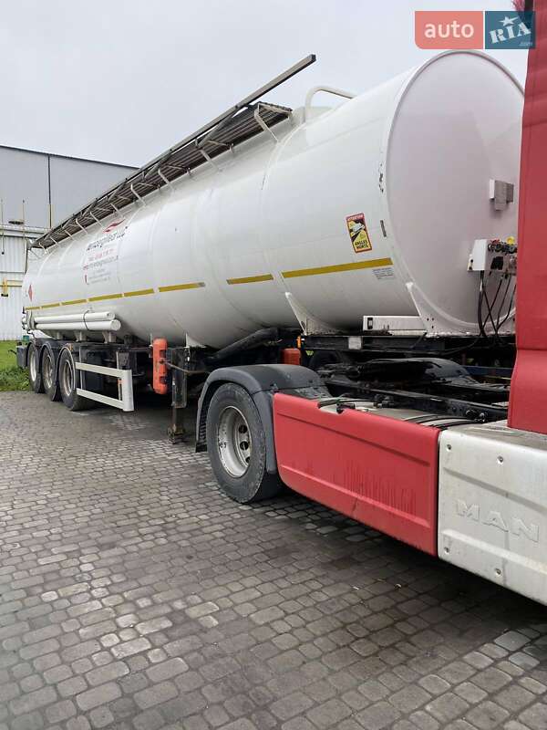 Цистерна полуприцеп Elzam 3NC38 2001 в Львове фото 5 Цистерна полуприцеп Elzam 3NC38 2001 в Львове