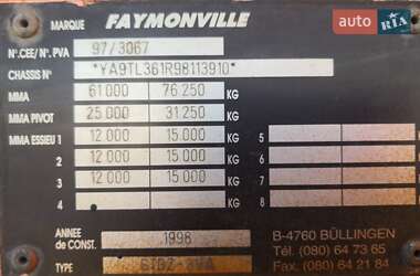 Платформа напівпричіп Faymonville STBZ-VA 1998 в Кам'янському