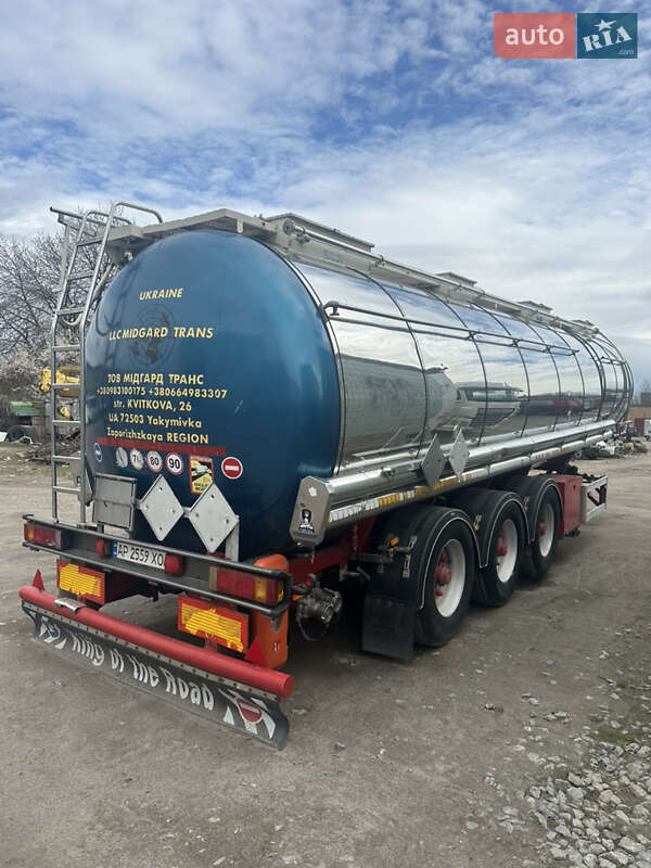 Цистерна напівпричіп Feldbinder FFB 1997 в Вінниці фото 4 Цистерна напівпричіп Feldbinder FFB 1997 в Вінниці