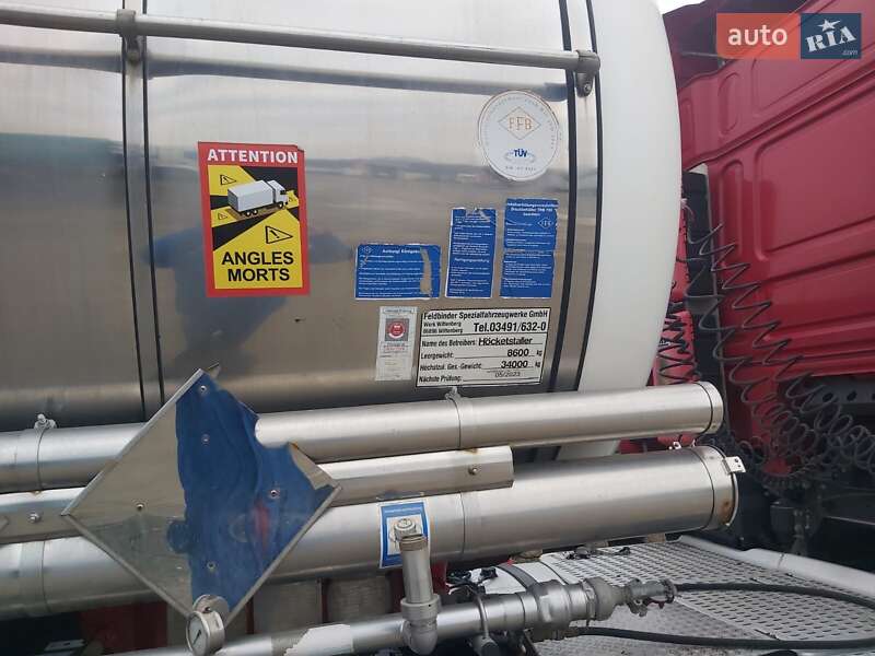 Цистерна напівпричіп Feldbinder TSA 2002 в Чернівцях фото 2 Цистерна напівпричіп Feldbinder TSA 2002 в Чернівцях