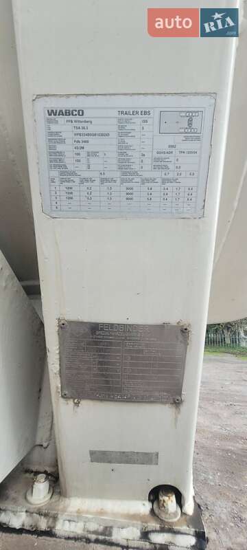 Цистерна полуприцеп Feldbinder TSA 2008 в Ровно