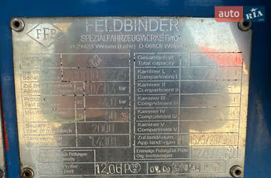 Цистерна полуприцеп Feldbinder TSA 2000 в Черновцах