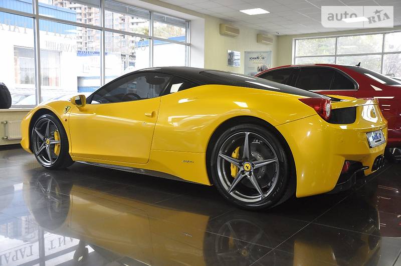 Ferrari 458 Italia 2012 года