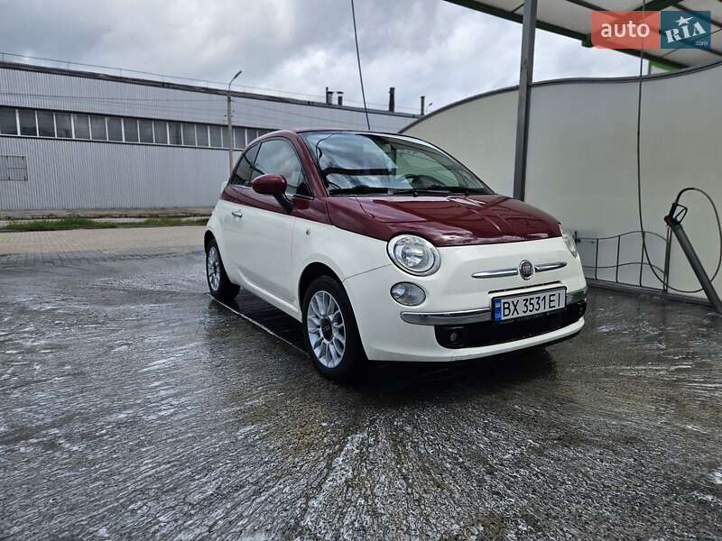 Кабриолет Fiat 500 2012 в 