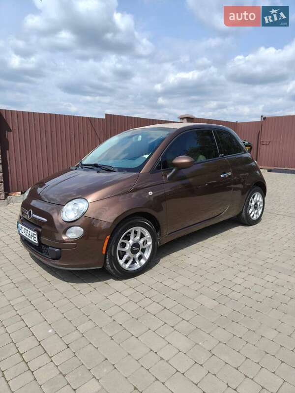 Кабриолет Fiat 500 2012 в 