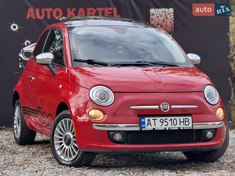 Хетчбек Fiat 500 2012 в Івано-Франківську
