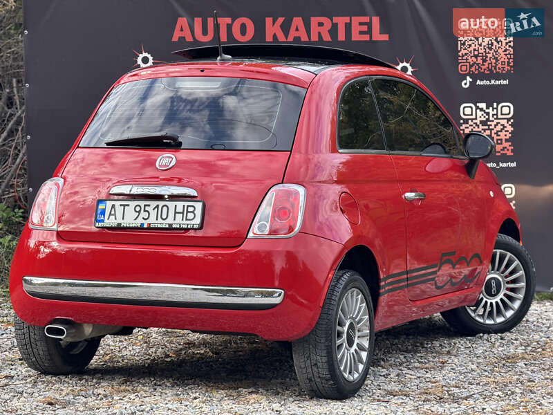 Хетчбек Fiat 500 2012 в Івано-Франківську