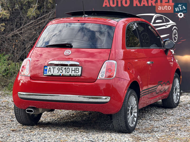 Хетчбек Fiat 500 2012 в Івано-Франківську