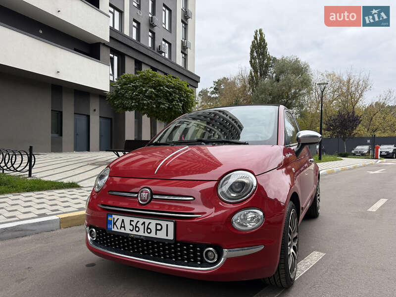 Кабріолет Fiat 500 2021 в Києві