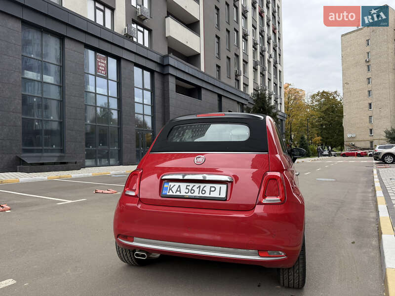 Кабріолет Fiat 500 2021 в Києві