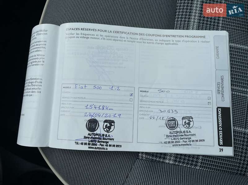 Хэтчбек Fiat 500 2019 в Луцке фото 51 Хэтчбек Fiat 500 2019 в Луцке
