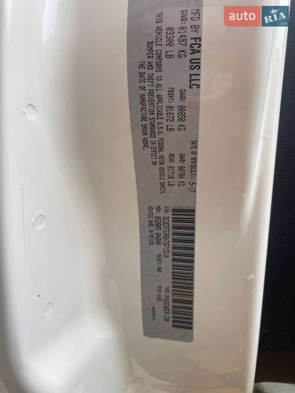 Хетчбек Fiat 500 2017 в Києві